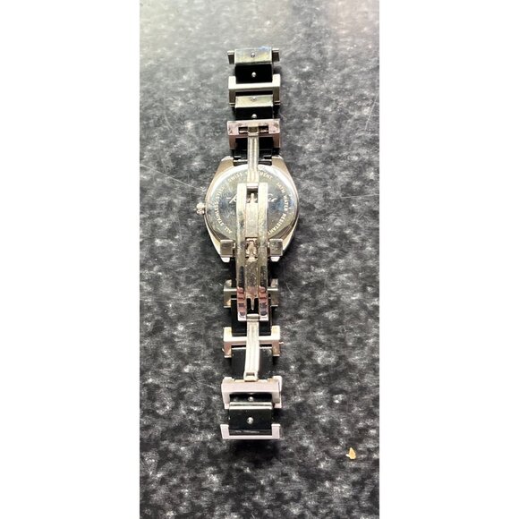 Vtg Kenneth Cole New York Womens Watch Chronograph Swiss Movement Mother Of Pear - Picture 8 of 10